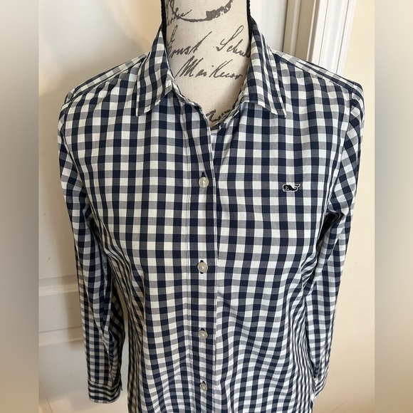 Vineyard Vines long sleeve gingham shirt - Picture 2 of 5